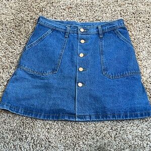 Jean skirt